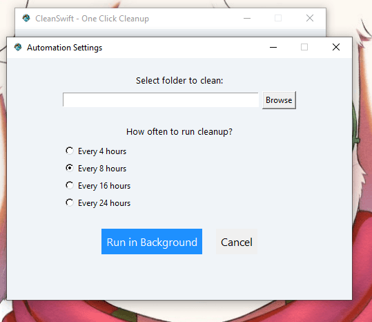 This is the CleanSwift config